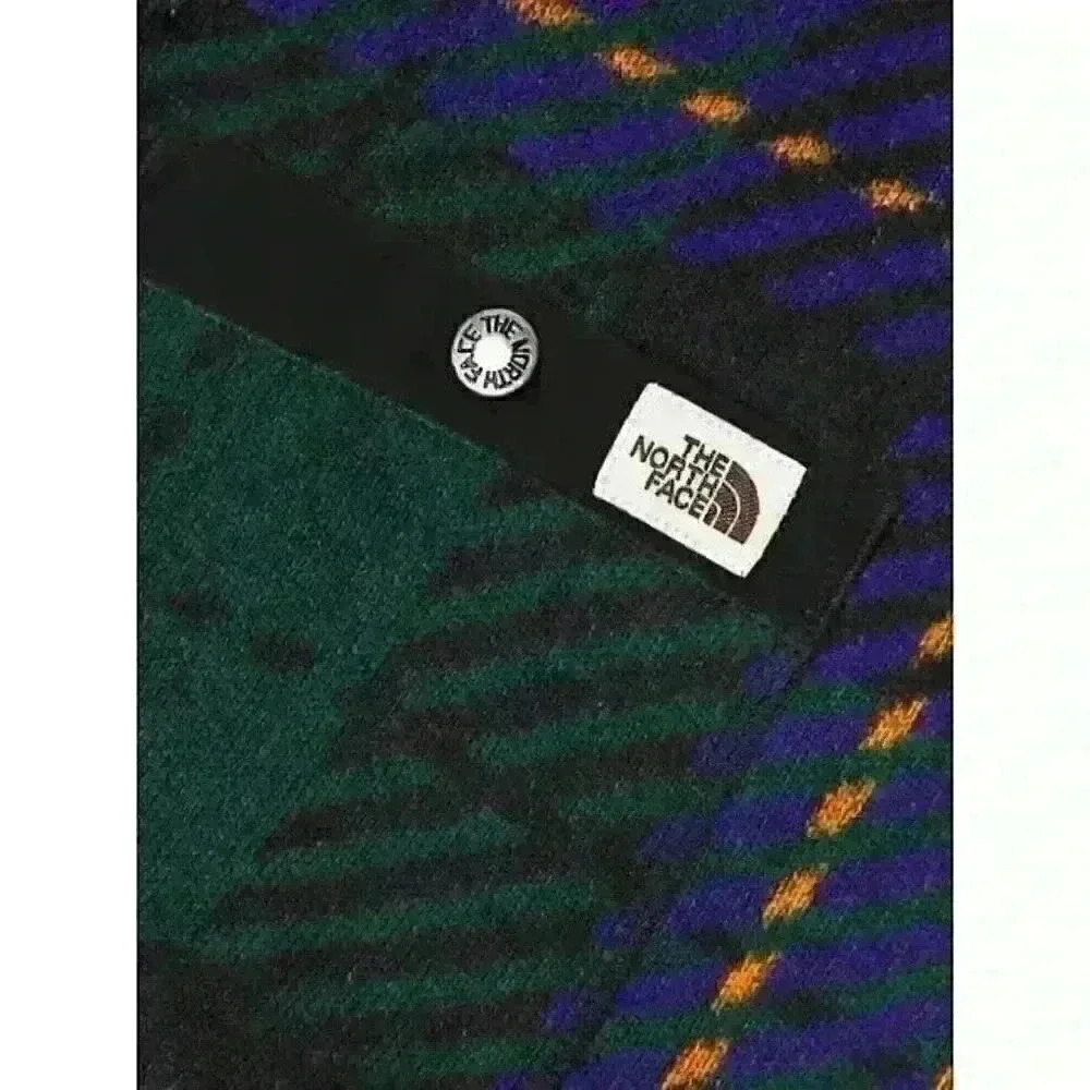 NEW! The North Face Men's M Gordon Lyons Raglan-Sleeve Plaid Shacket - Picture 6 of 6